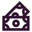 Hubexo icon RGB Deep Plum Money